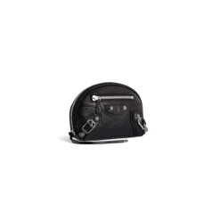 Women's Le Cagole Xs Cosmetic Pouch  in Black