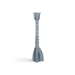 Women's Le Cagole Xs Shoulder Bag Denim in Blue