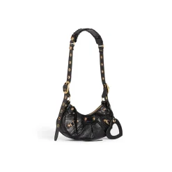 Women's Le Cagole Xs Shoulder Bag  in Black