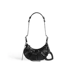 Women's Le Cagole Xs Shoulder Bag in Black