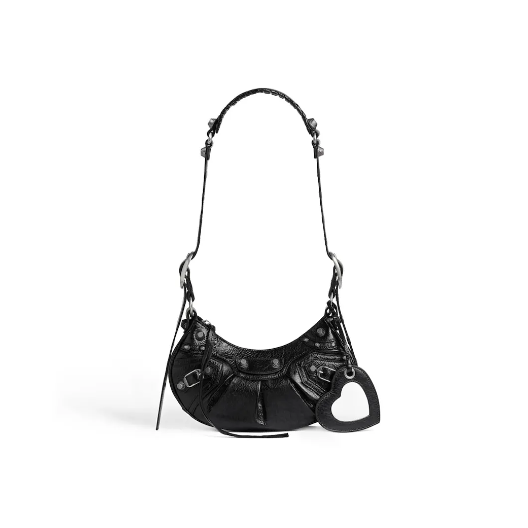 Women's Le Cagole Xs Shoulder Bag in Black
