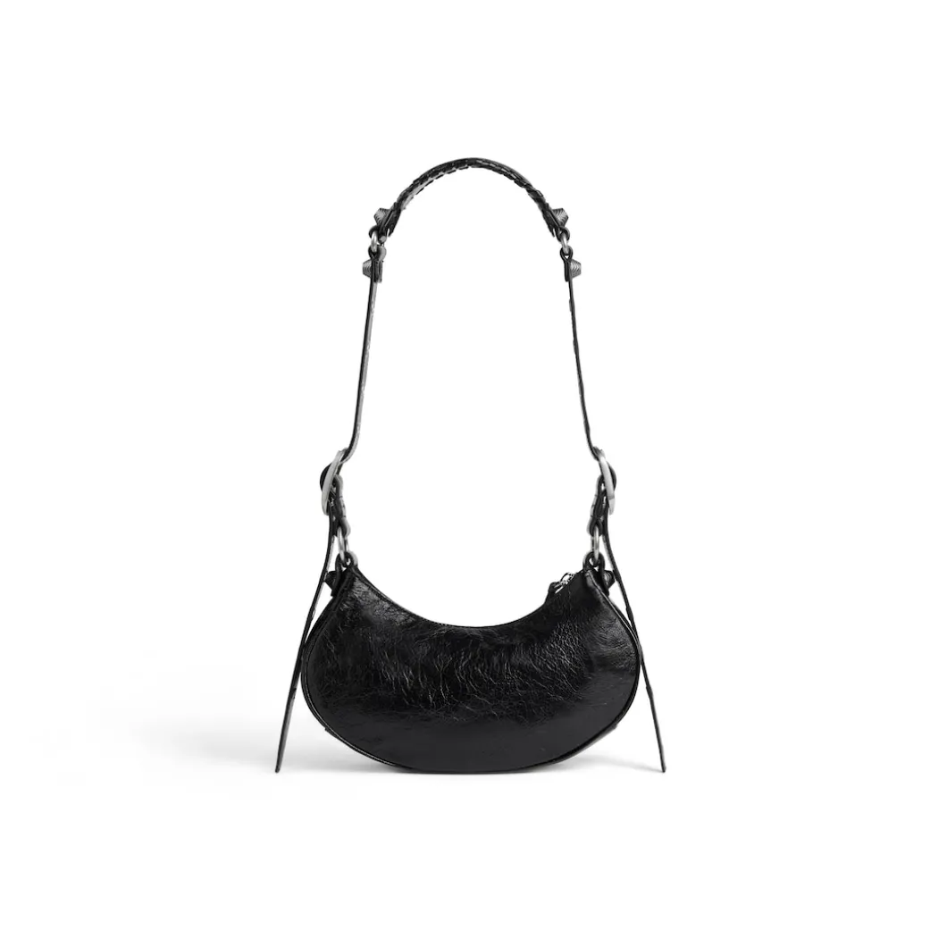 Women's Le Cagole Xs Shoulder Bag in Black