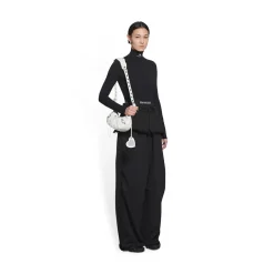 Women's Le Cagole Xs Shoulder Bag in White