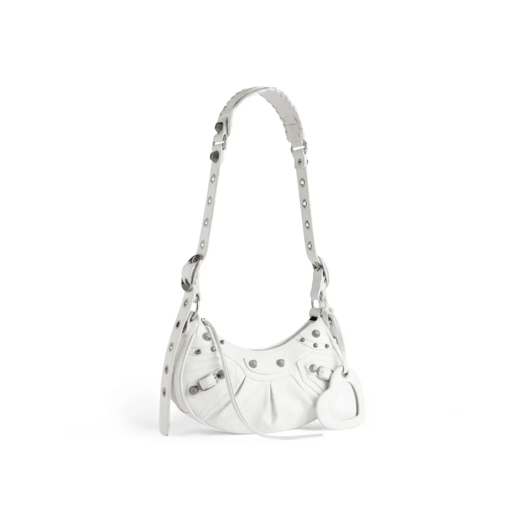 Women's Le Cagole Xs Shoulder Bag in White