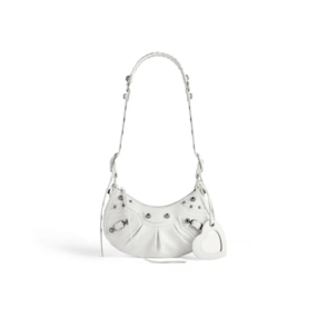 Women's Le Cagole Xs Shoulder Bag in White