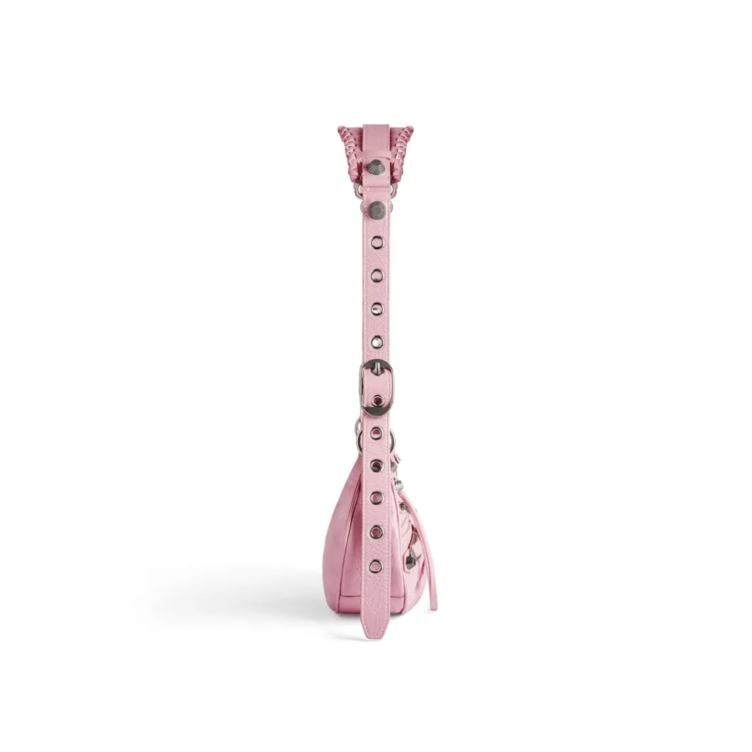 Women's Le Cagole Xs Shoulder Bag in Light Pink
