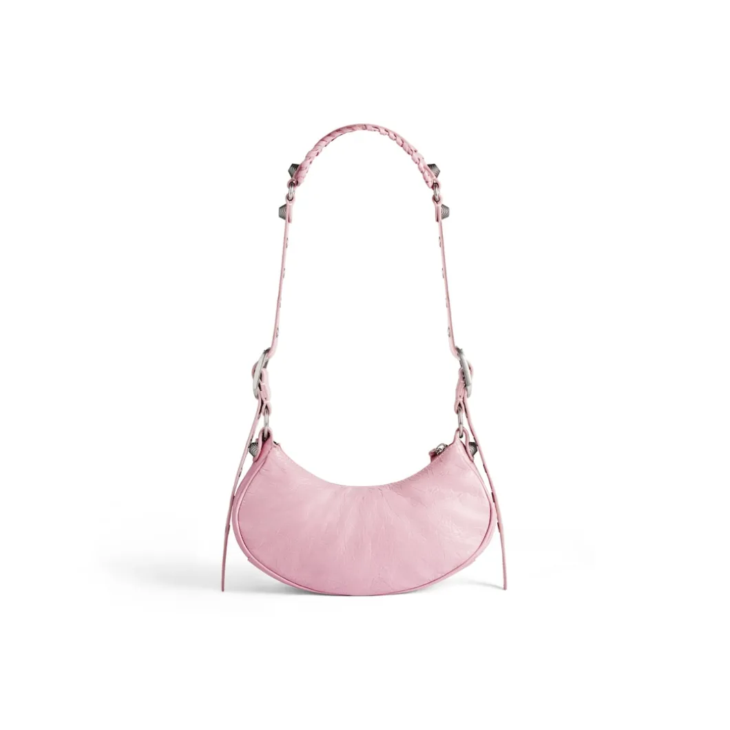Women's Le Cagole Xs Shoulder Bag in Light Pink