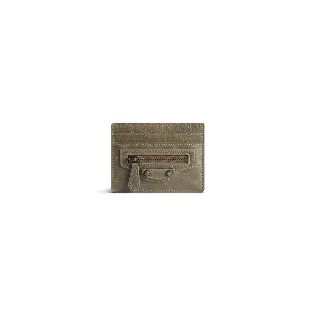 Women's Le City Card Holder in Army Green