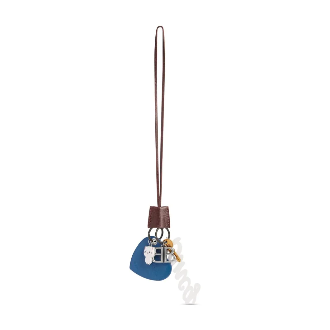Women's Le City Charm Heart in New Brown/denim Blue