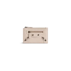 Women's Le City Long Coin And Card Holder in Almond