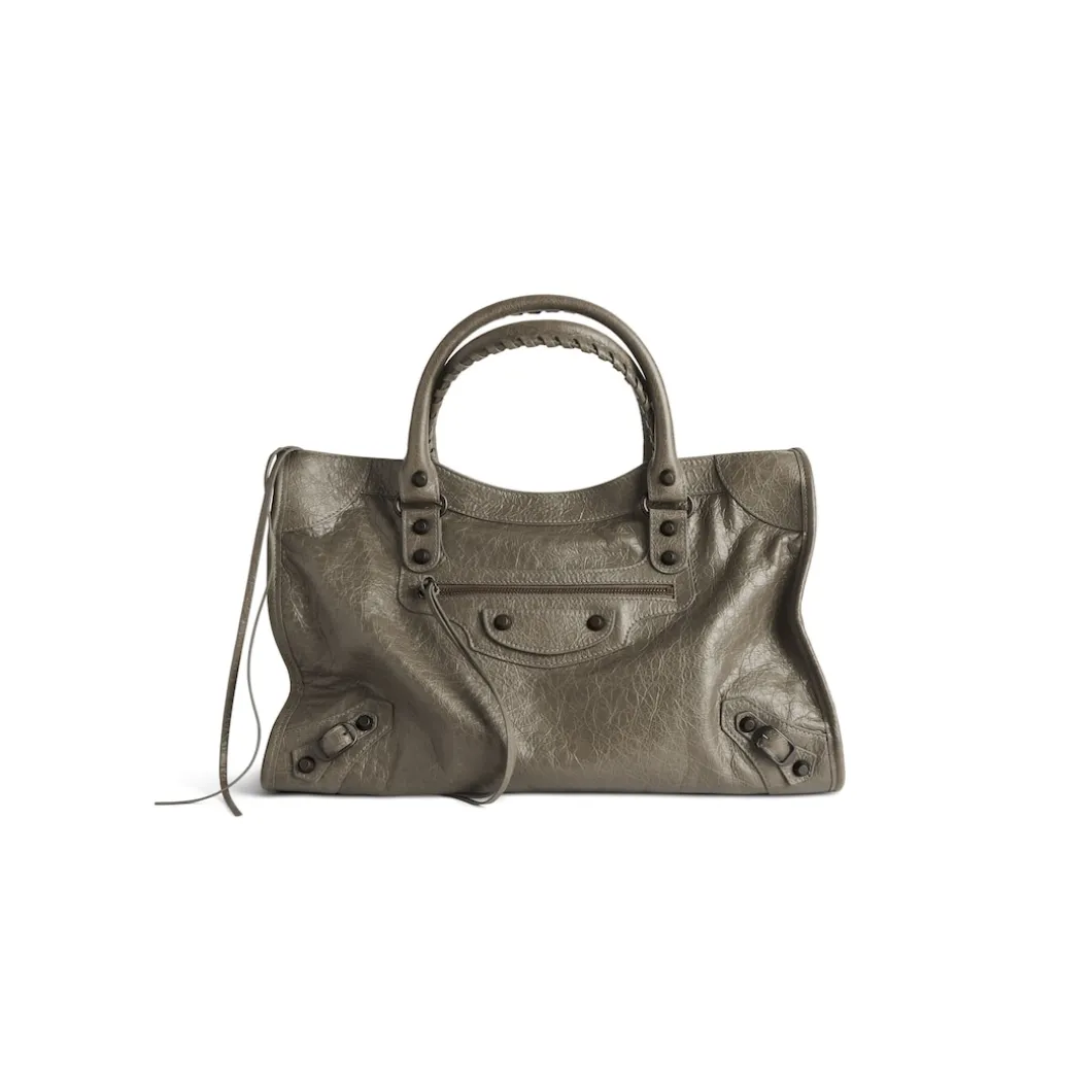 Women's Le City Medium Bag in Army Green
