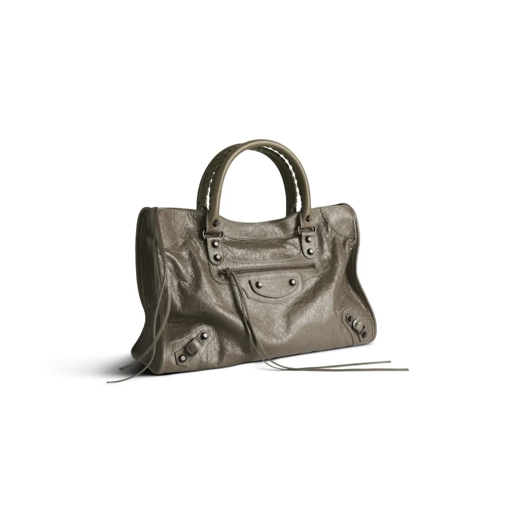 Women's Le City Medium Bag in Army Green