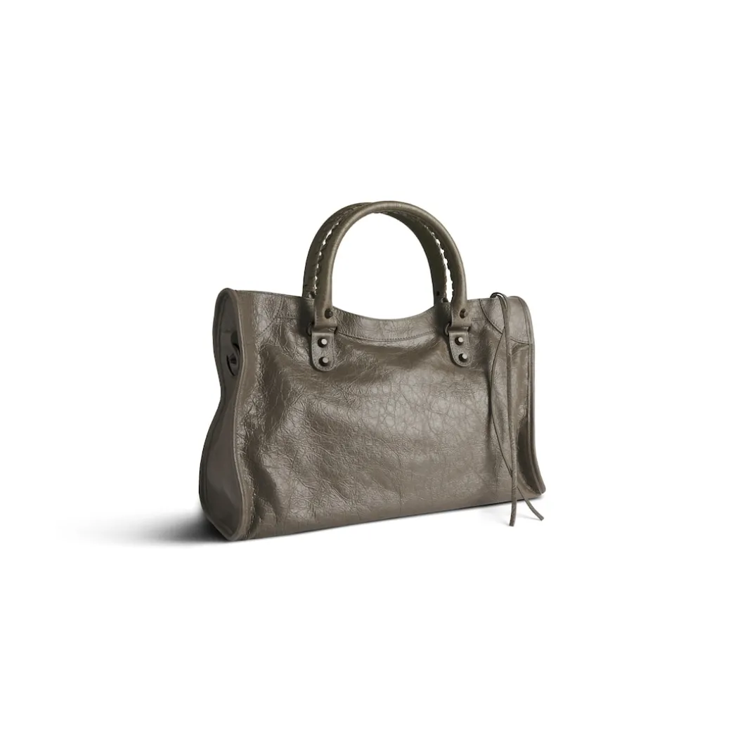 Women's Le City Medium Bag in Army Green