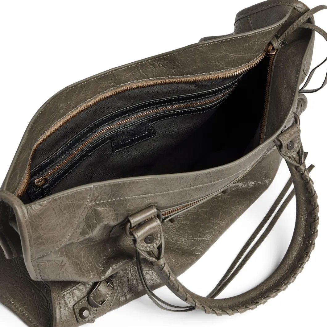 Women's Le City Medium Bag in Army Green