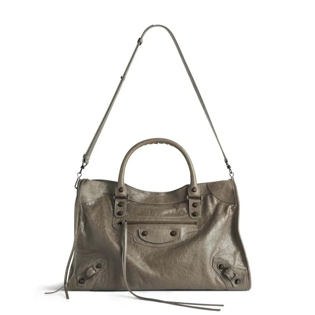 Women's Le City Medium Bag in Army Green
