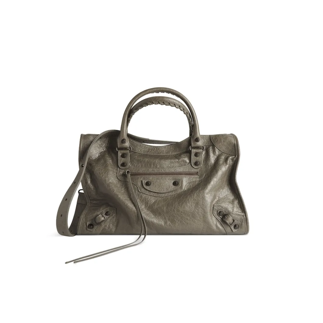 Women's Le City Medium Bag in Army Green