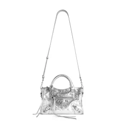 Women's Le City Mini Bag  in Silver