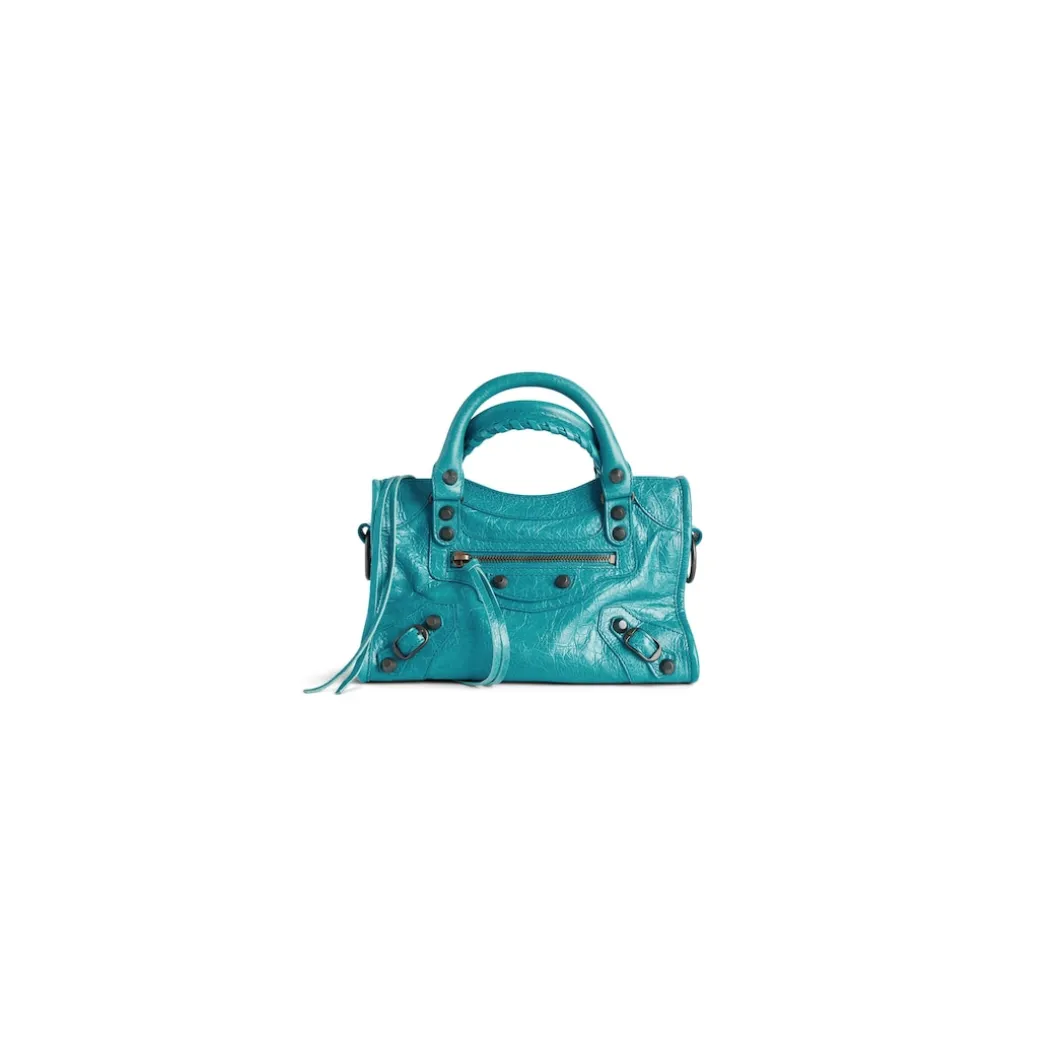 Women's Le City Mini Bag in Turquoise