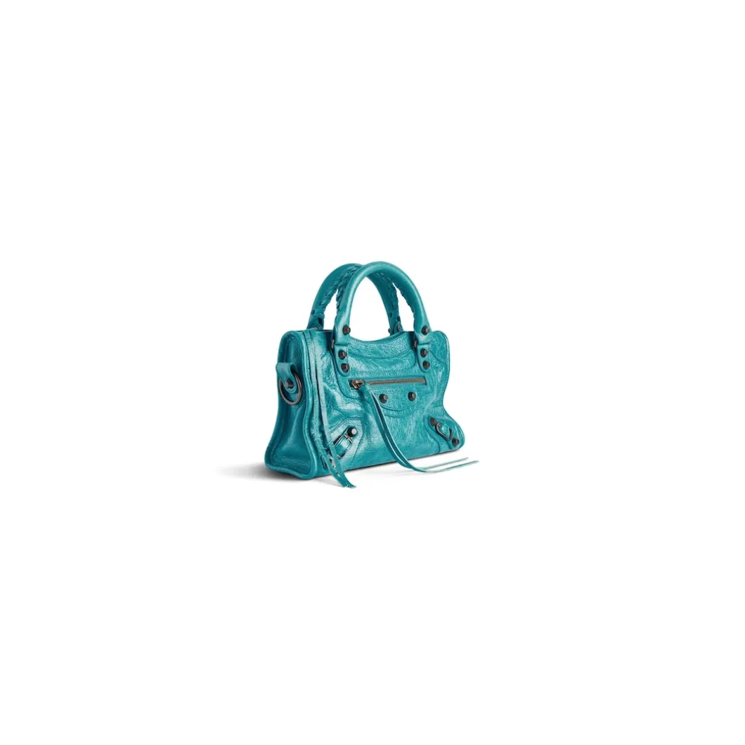 Women's Le City Mini Bag in Turquoise