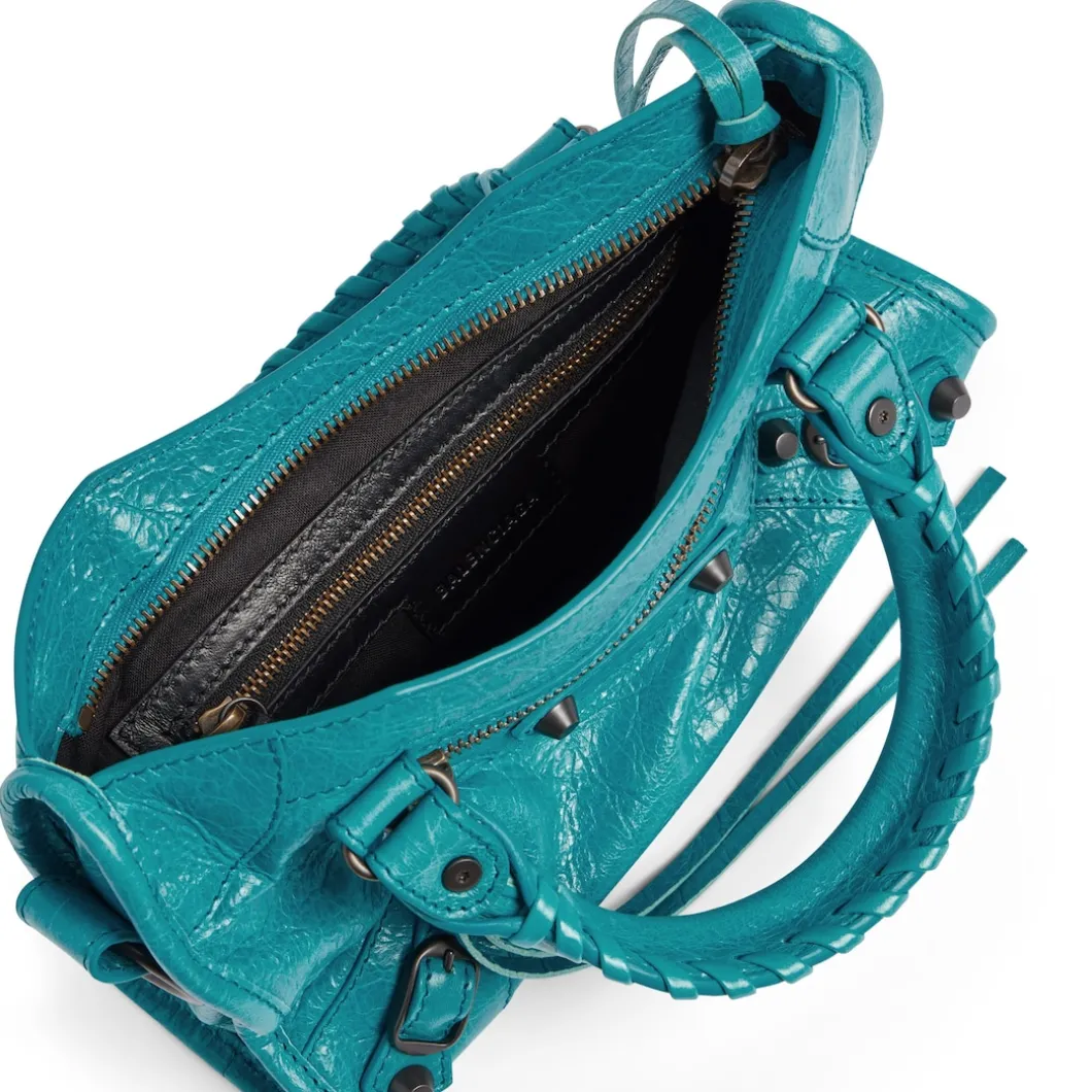 Women's Le City Mini Bag in Turquoise