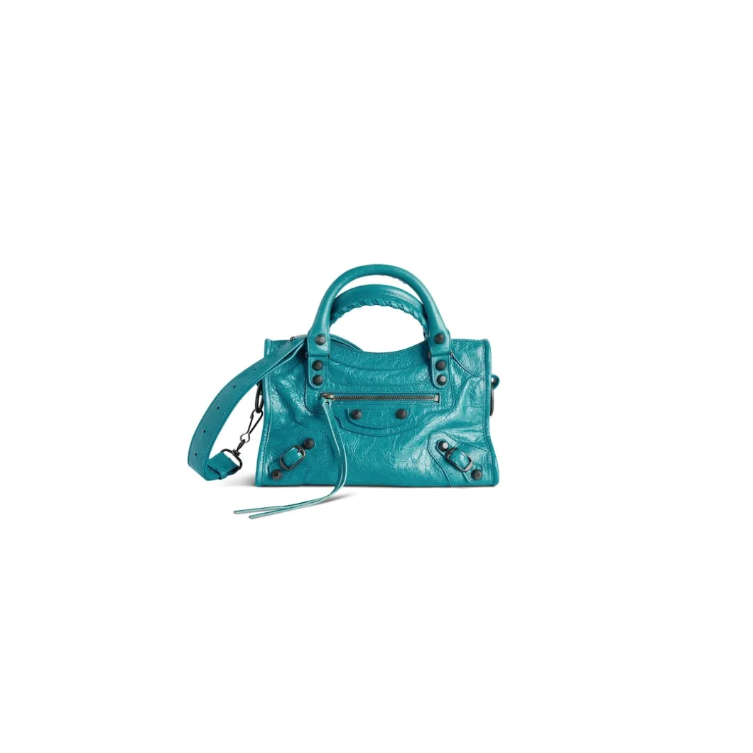 Women's Le City Mini Bag in Turquoise