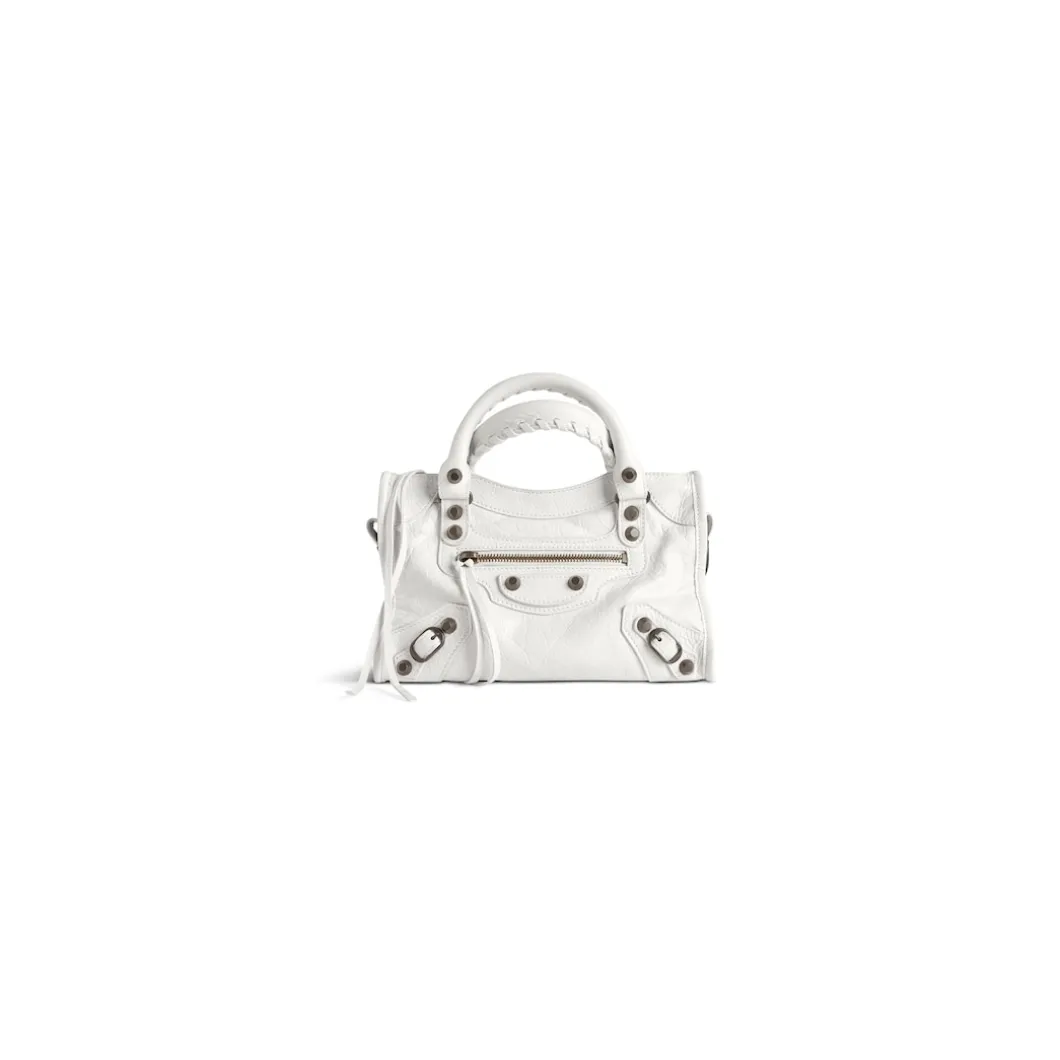 Women's Le City Mini Bag in Optic White