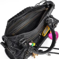 Women's Le City Mini Bag With Charms in Black