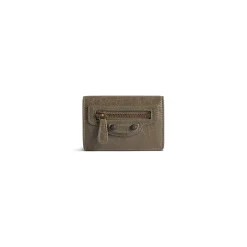 Women's Le City Mini Wallet in Army Green