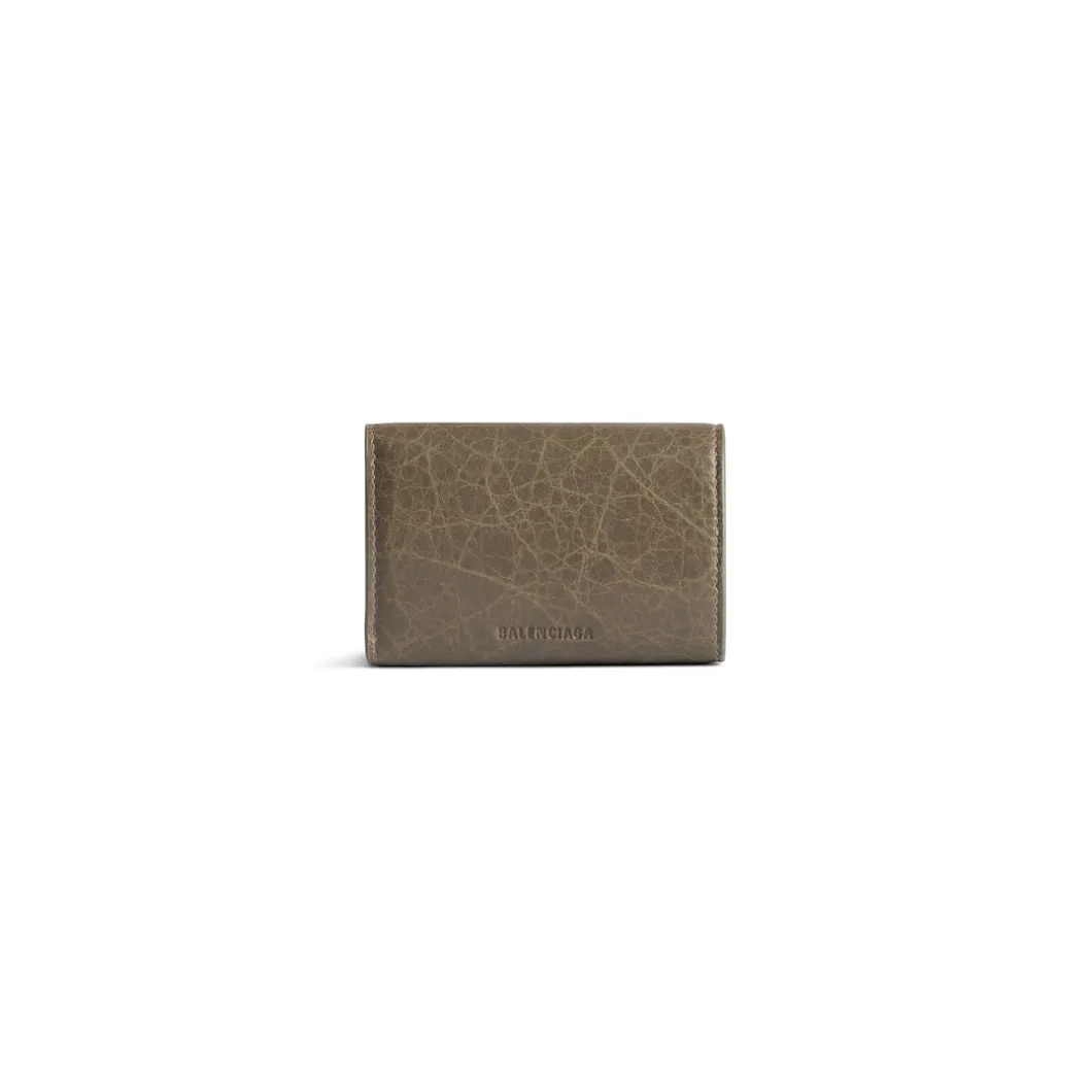 Women's Le City Mini Wallet in Army Green