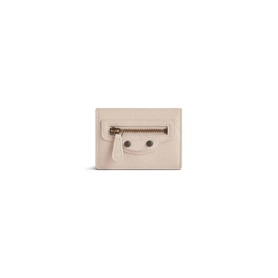 Women's Le City Mini Wallet in Almond