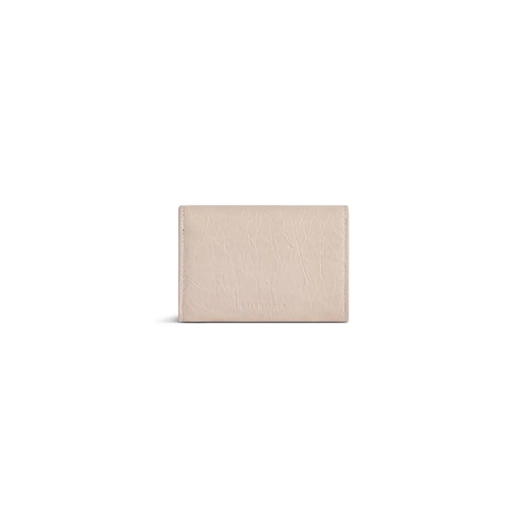 Women's Le City Mini Wallet in Almond
