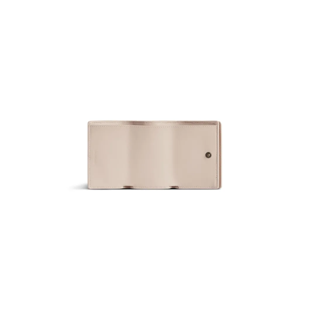Women's Le City Mini Wallet in Almond