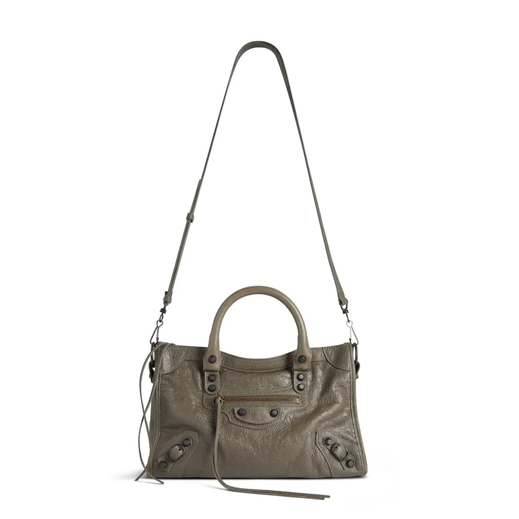 Women's Le City Small Bag in Army Green