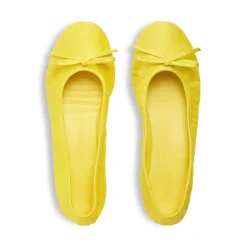 Women's Leopold Ballerina in Yellow
