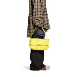 Women's Leopolda Pochette in Yellow