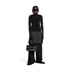 Women's Leopolda Pochette in Black