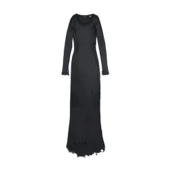 Women's Lingerie Maxi Dress in Black