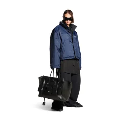 Women's Loop Sport Icon Reversible Puffer in Black/blue