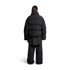 Women's Loop Sport Icon Reversible Puffer in Black/blue