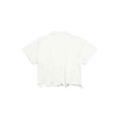 Women's Loop Sports Icon Cropped T-shirt in White