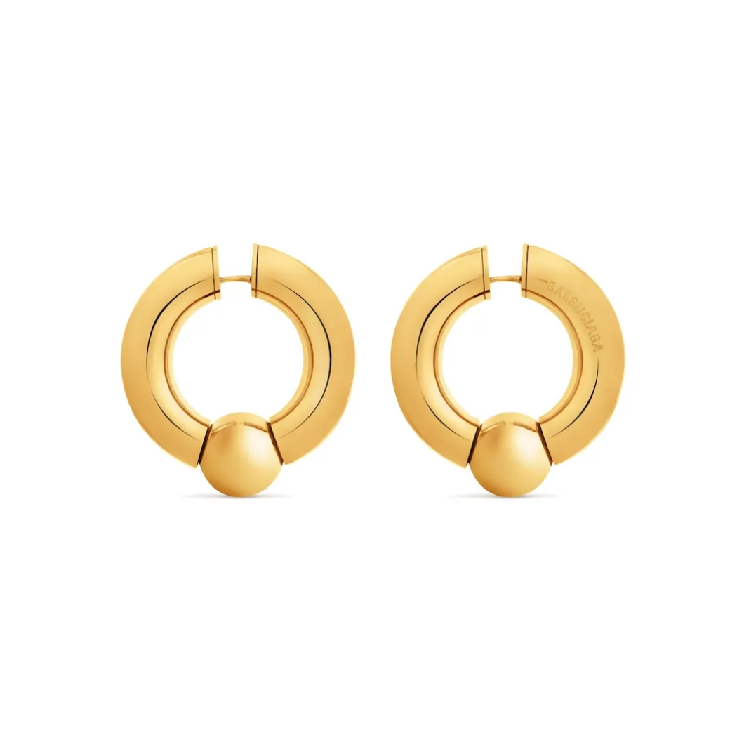 Women's Mega Earrings in Gold
