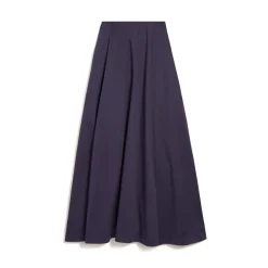 Women's Midi Skirt in Dark Navy