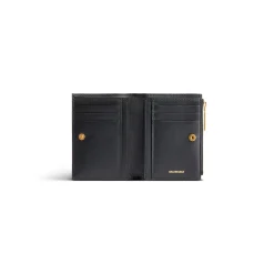 Women's Monaco Bifold Wallet  in Black