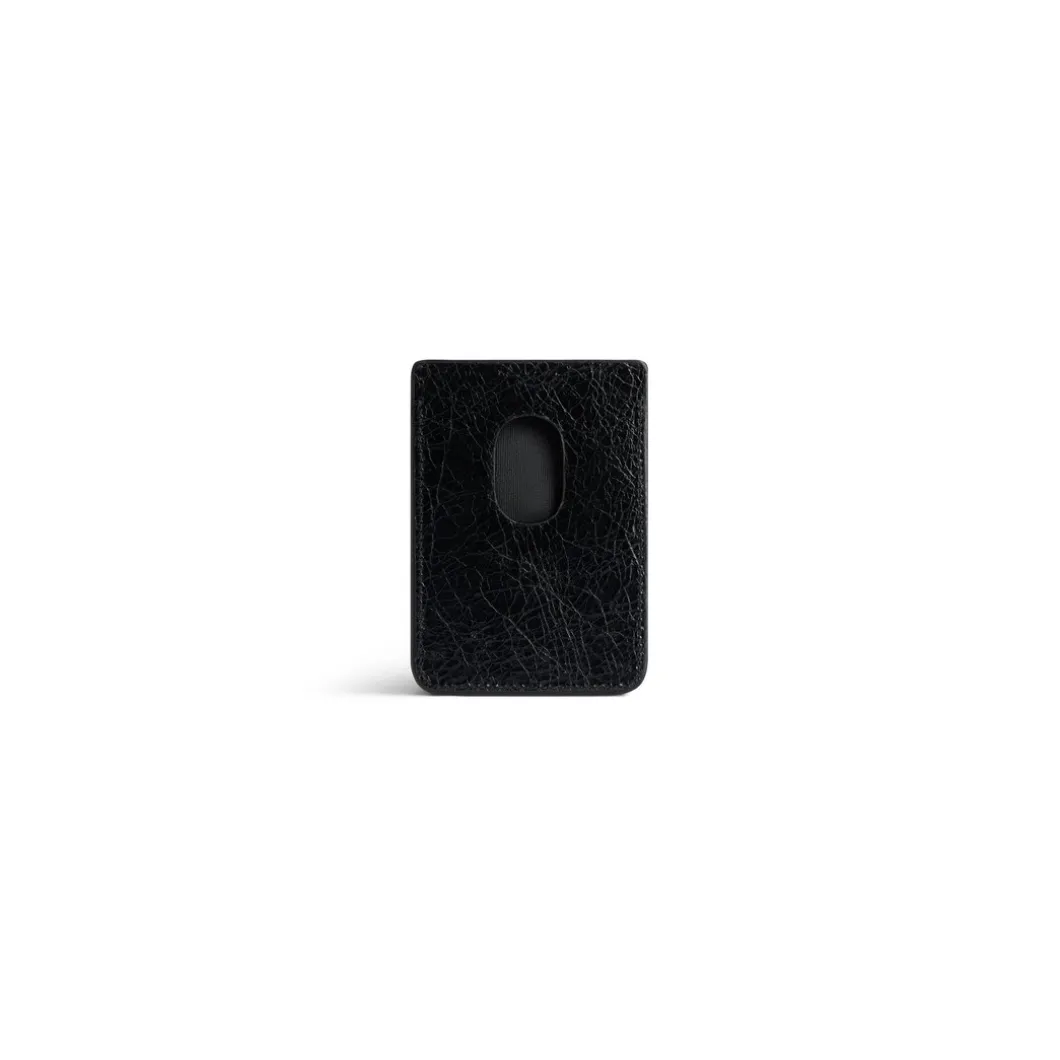 Women's Monaco Magnet Card Holder in Black