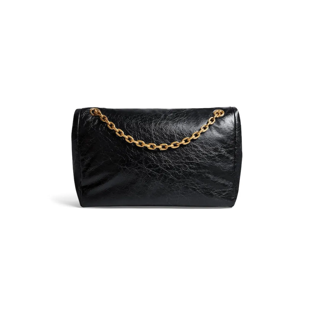 Women's Monaco Medium Chain Bag in Black