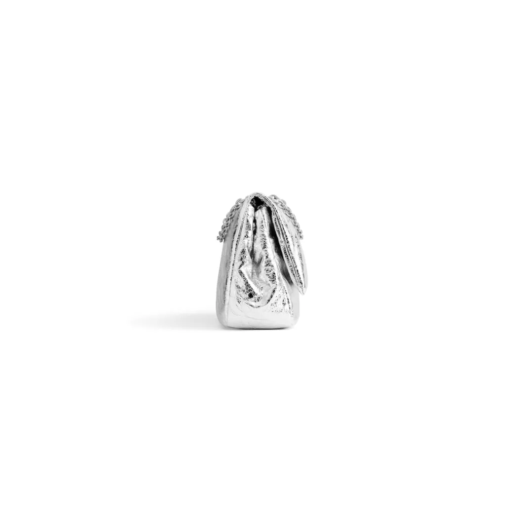 Women's Monaco Mini Bag Metallized in Silver
