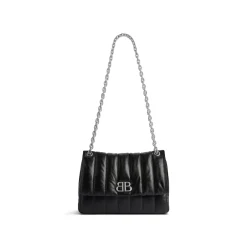 Women's Monaco Mini Bag Quilted  in Black