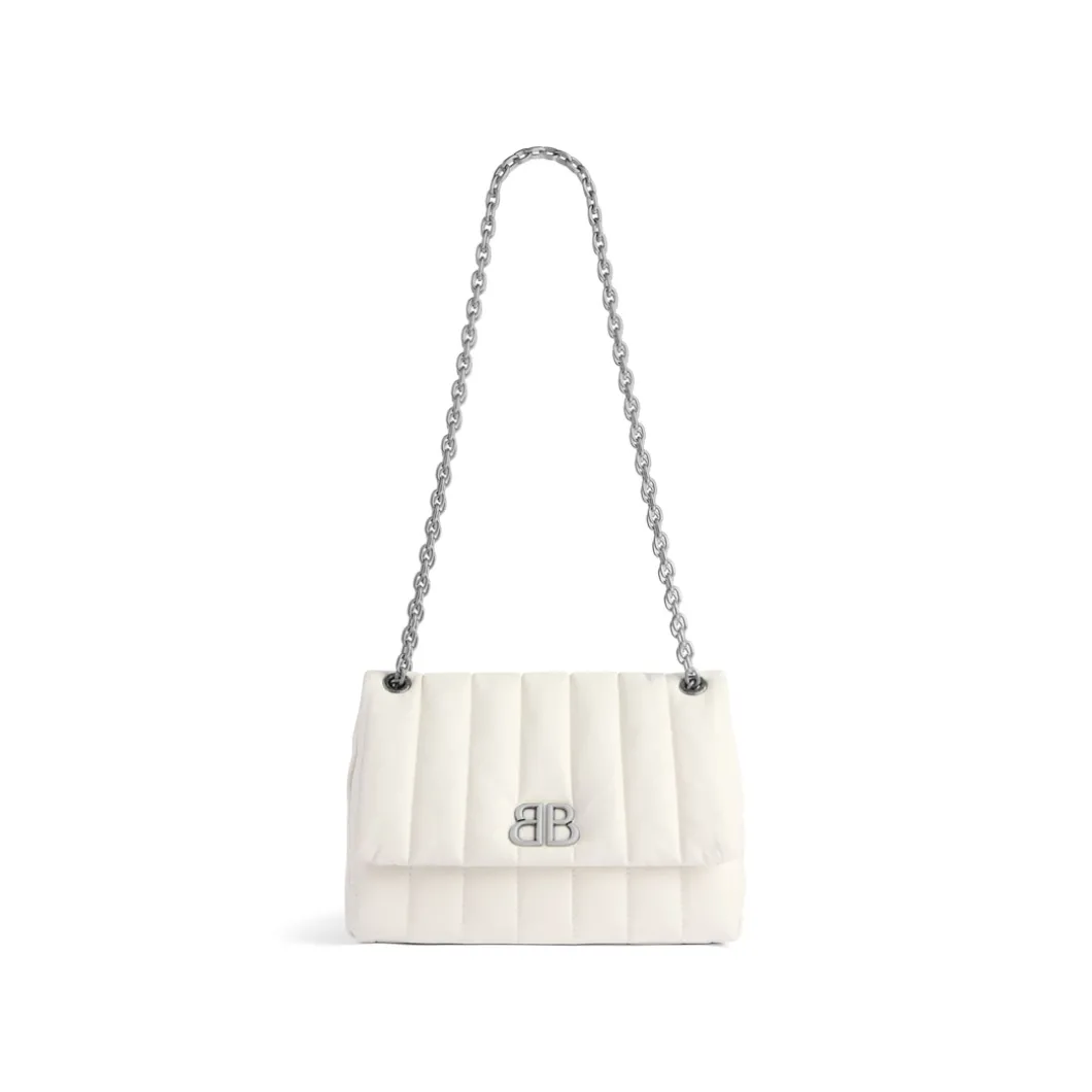 Women's Monaco Mini Bag Quilted in White