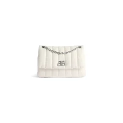 Women's Monaco Mini Bag Quilted in White
