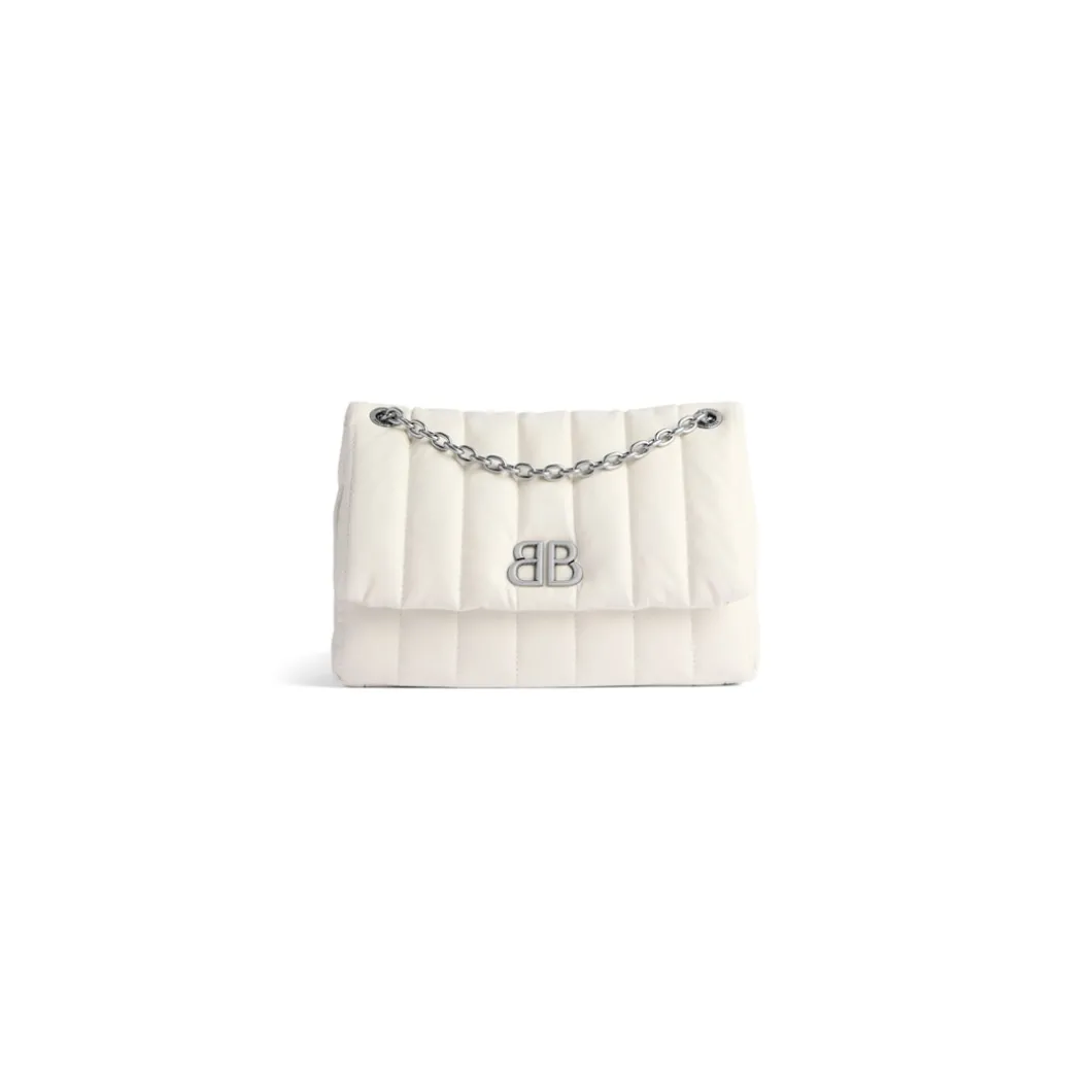 Women's Monaco Mini Bag Quilted in White